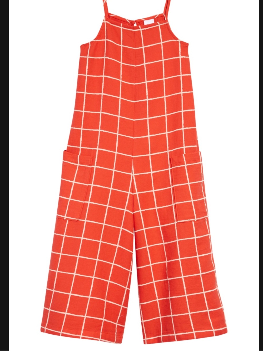Wide-Leg Organic Cotton Jumpsuit